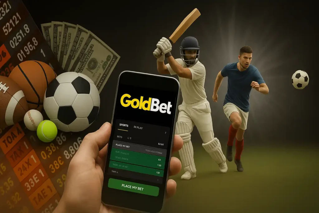 GoldBet covers every single match with tons of betting options available.